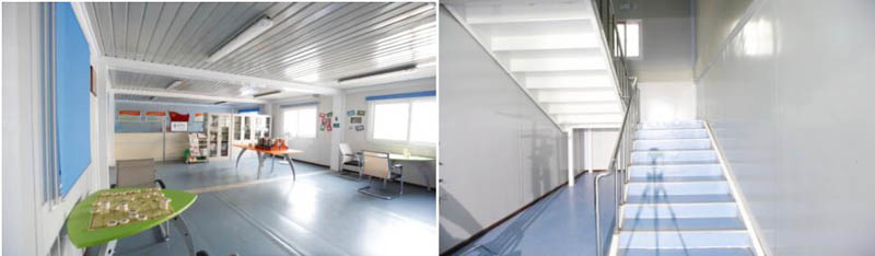 打包式箱房樓梯、活動室